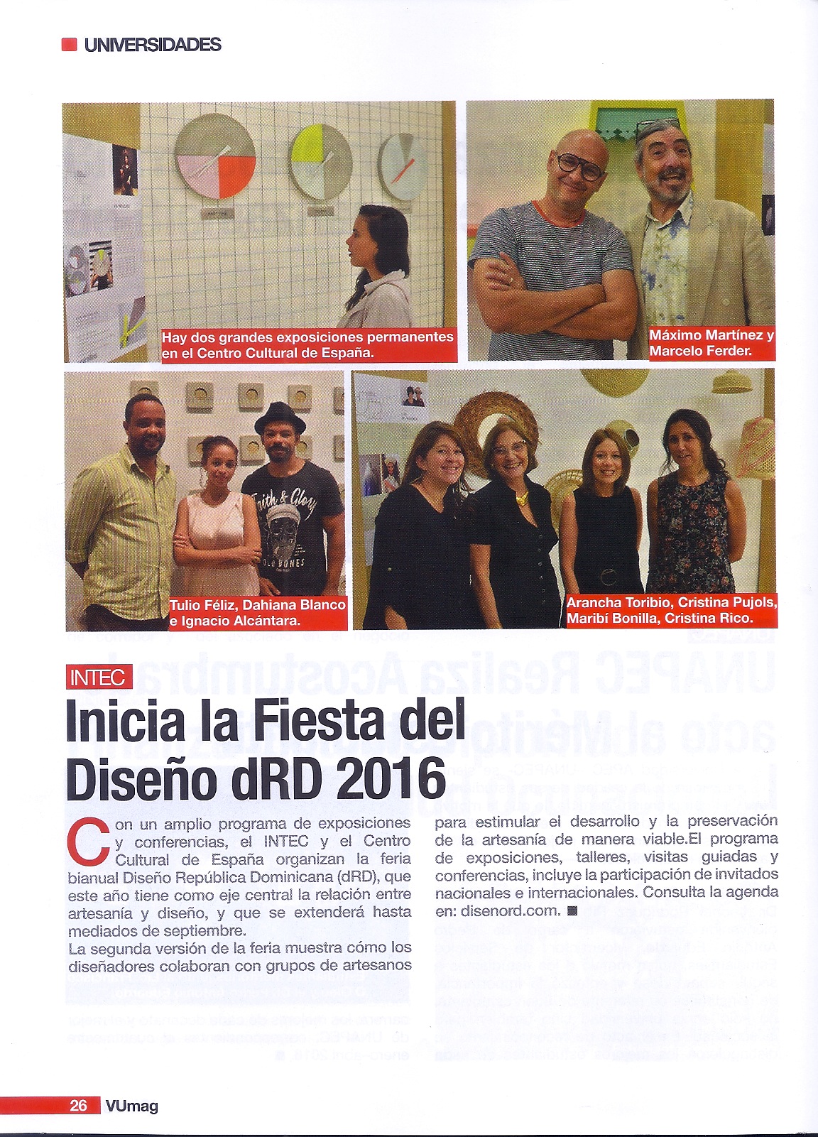 Inicia la fiesta del diseño dRD 2016